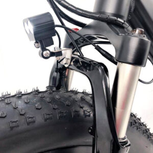 headlight for electric bike - ebike headlight closeup